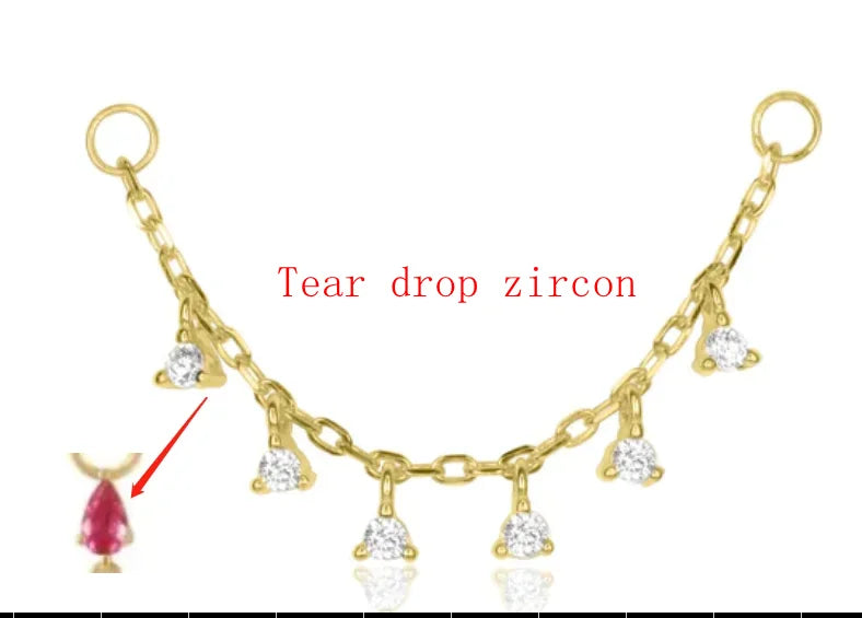 AIDE Customized 100% Real Soild K Gold Fine Earring necklace ring DIY Charms Fit for Hoop Earrings Jewelry