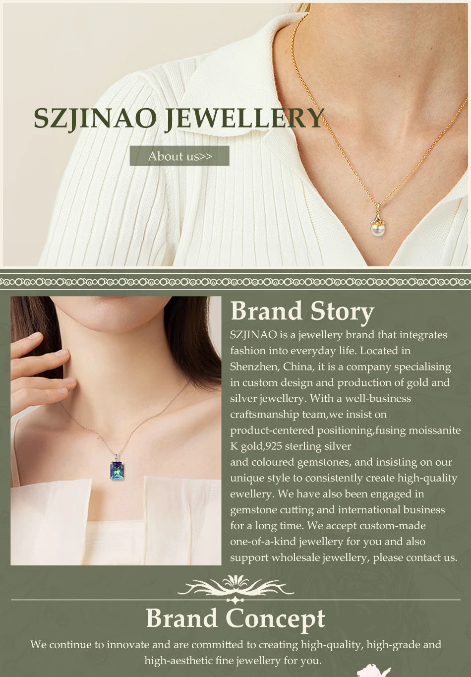 18k Gold Necklace Chopin Chain Au750 Steel Stamp 100% Genuine for Women Anniversary Gift Trendy Jewelry Suitable for Pendants