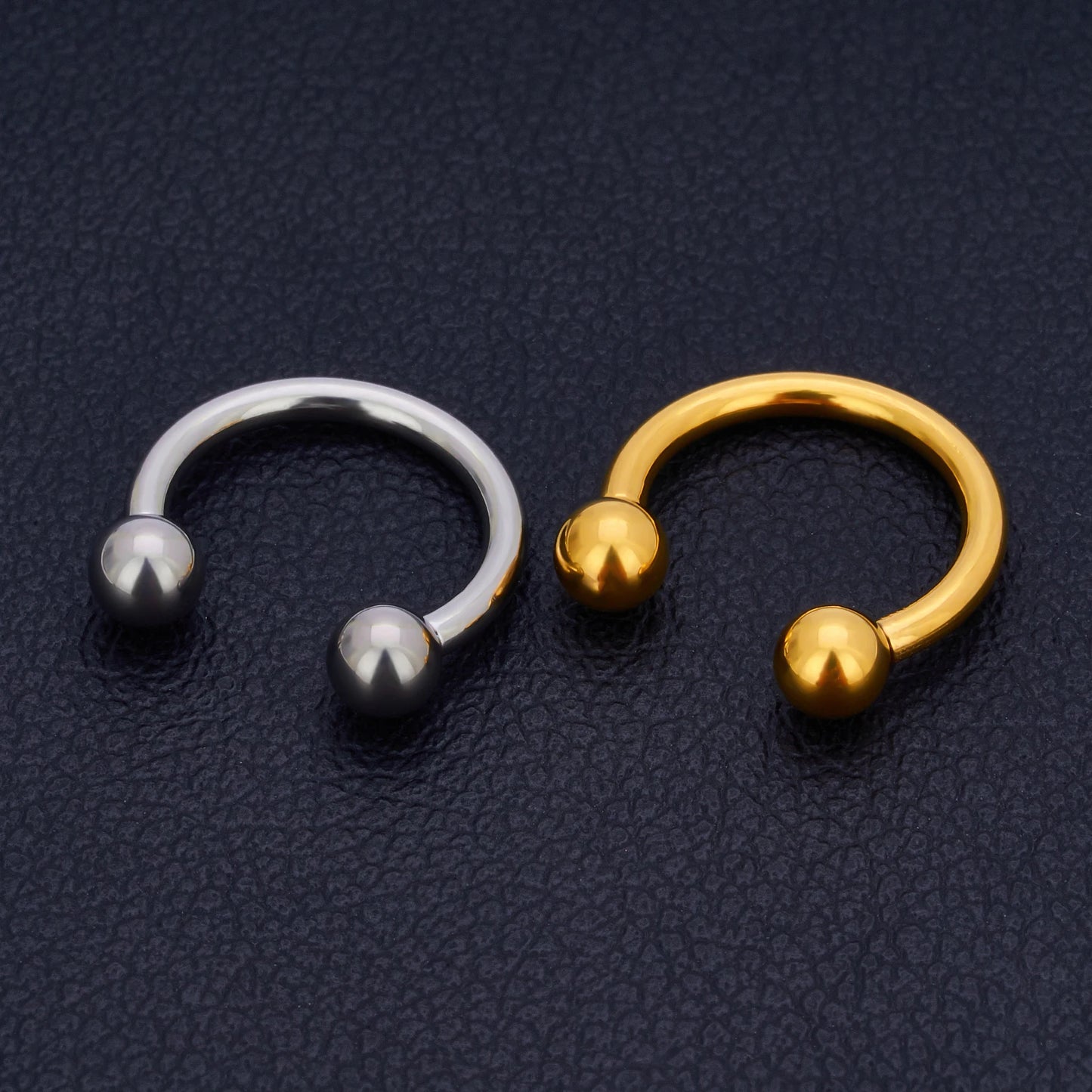 10pcs G23 Titanium Internal and external threads Labret Eyebrow Lip Stud Piercing Tragus Cartilage Conch Helix Rook Nose Studs