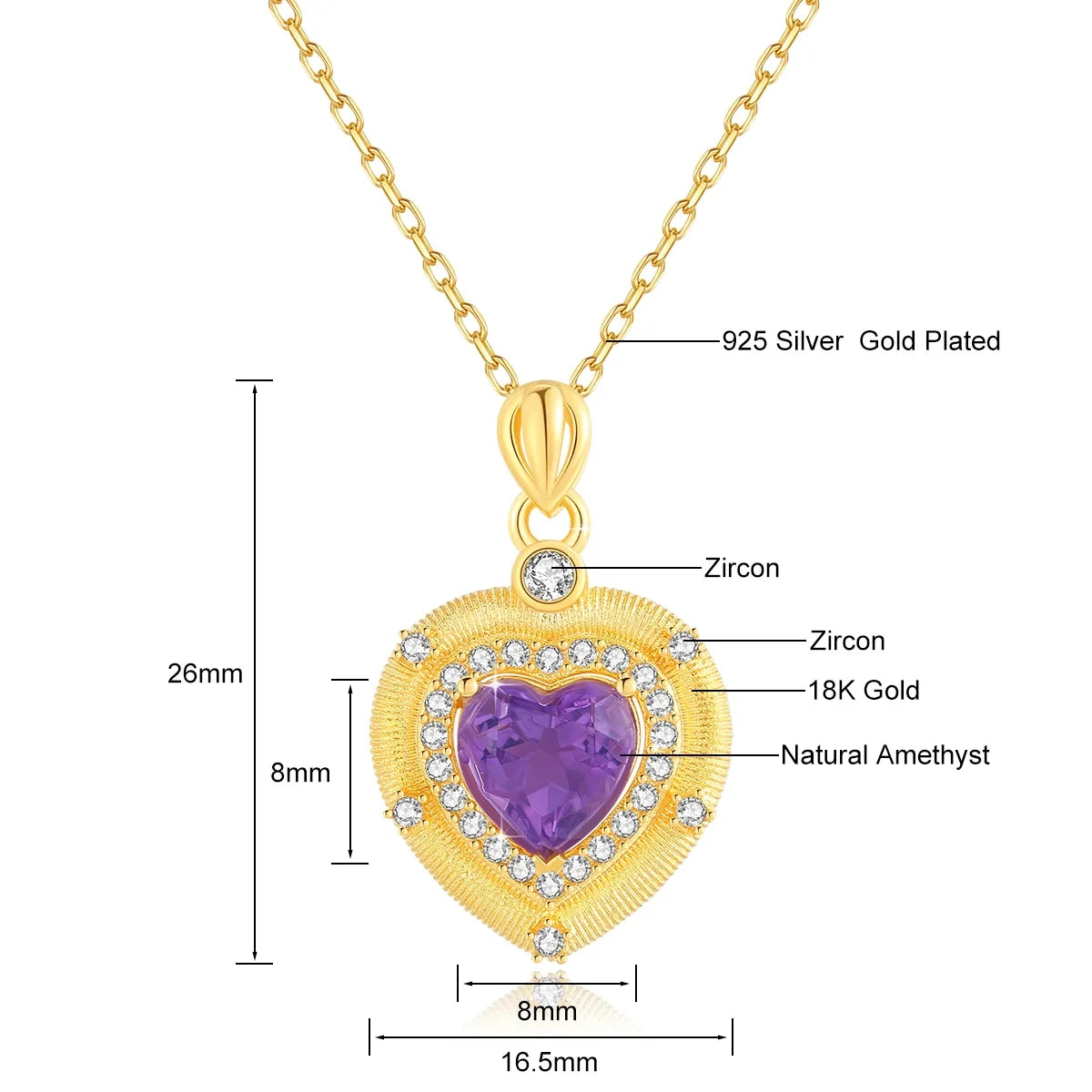 Authentic AU750 Real 18K Gold Angel Fall in Love Pendant For Woman Yellow Gold Gift Stylish Present Fine Jewelry