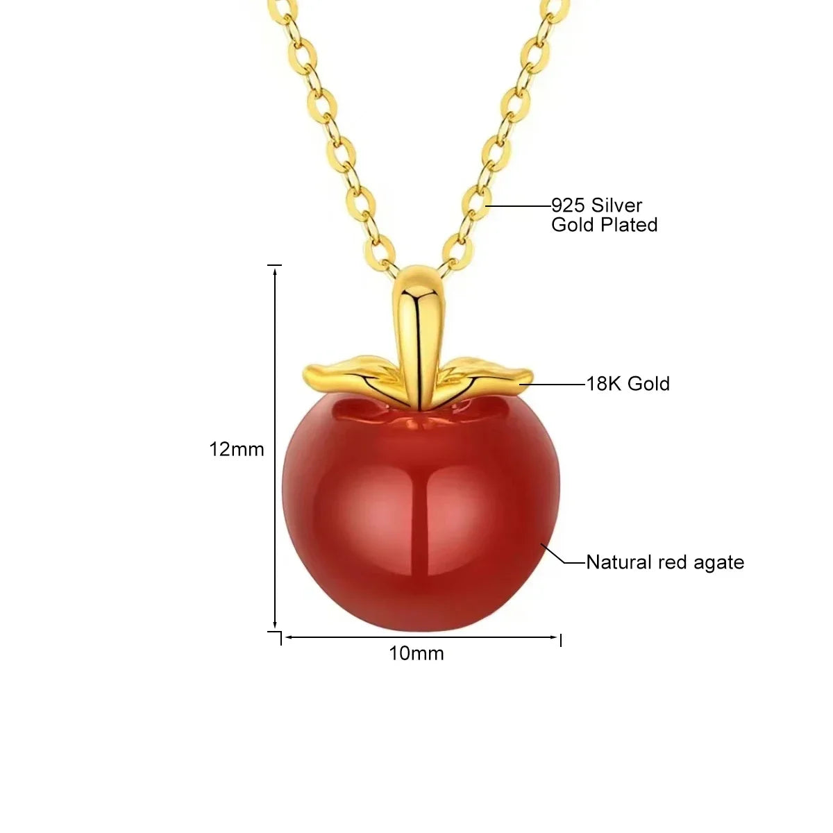 Authentic AU750 Real 18K Gold Angel Fall in Love Pendant For Woman Yellow Gold Gift Stylish Present Fine Jewelry