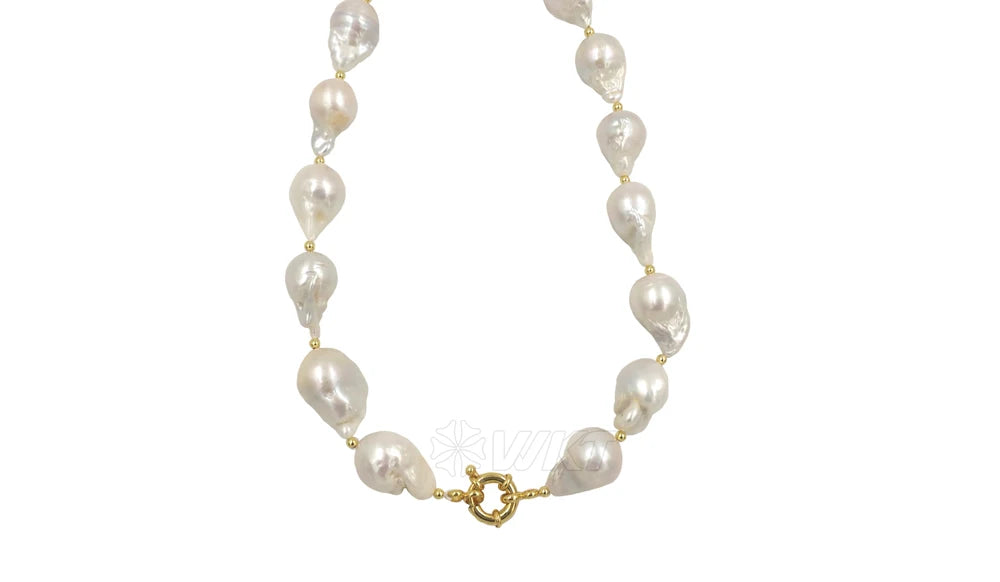 WT-JN184 WKT 2022 New Sale Baroque Pearl Pendant Necklace Exquisite Pendant Necklace Wedding Party Necklace Jewelry