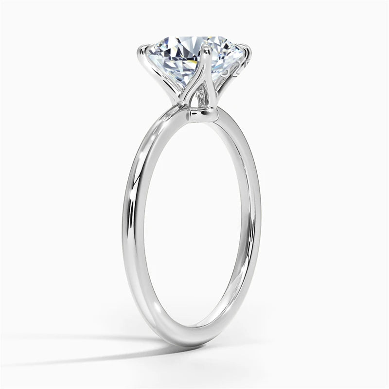 5mm Princess Cut Moissanite Ring s925 Sterling Sliver Plated with 18k Yellow Gold Eternity Band Wedding Rings For Women