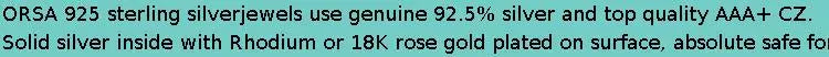 ORSA JEWELS Genuine 925 Sterling Silver 5A Clear Pink CZ Dangle Earrings with Rhodium Drop Earrings for Women Jewelry LZE33