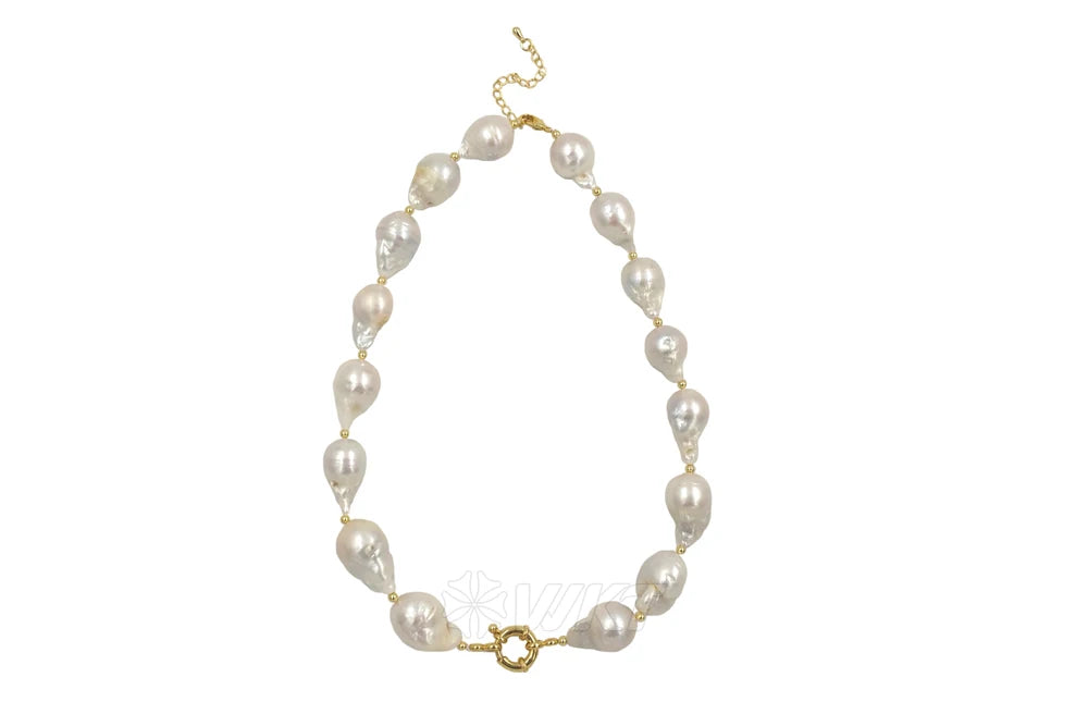 WT-JN184 WKT 2022 New Sale Baroque Pearl Pendant Necklace Exquisite Pendant Necklace Wedding Party Necklace Jewelry