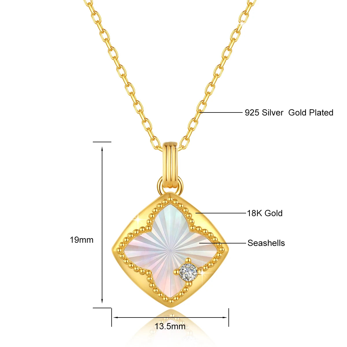 Authentic AU750 Real 18K Gold Angel Fall in Love Pendant For Woman Yellow Gold Gift Stylish Present Fine Jewelry