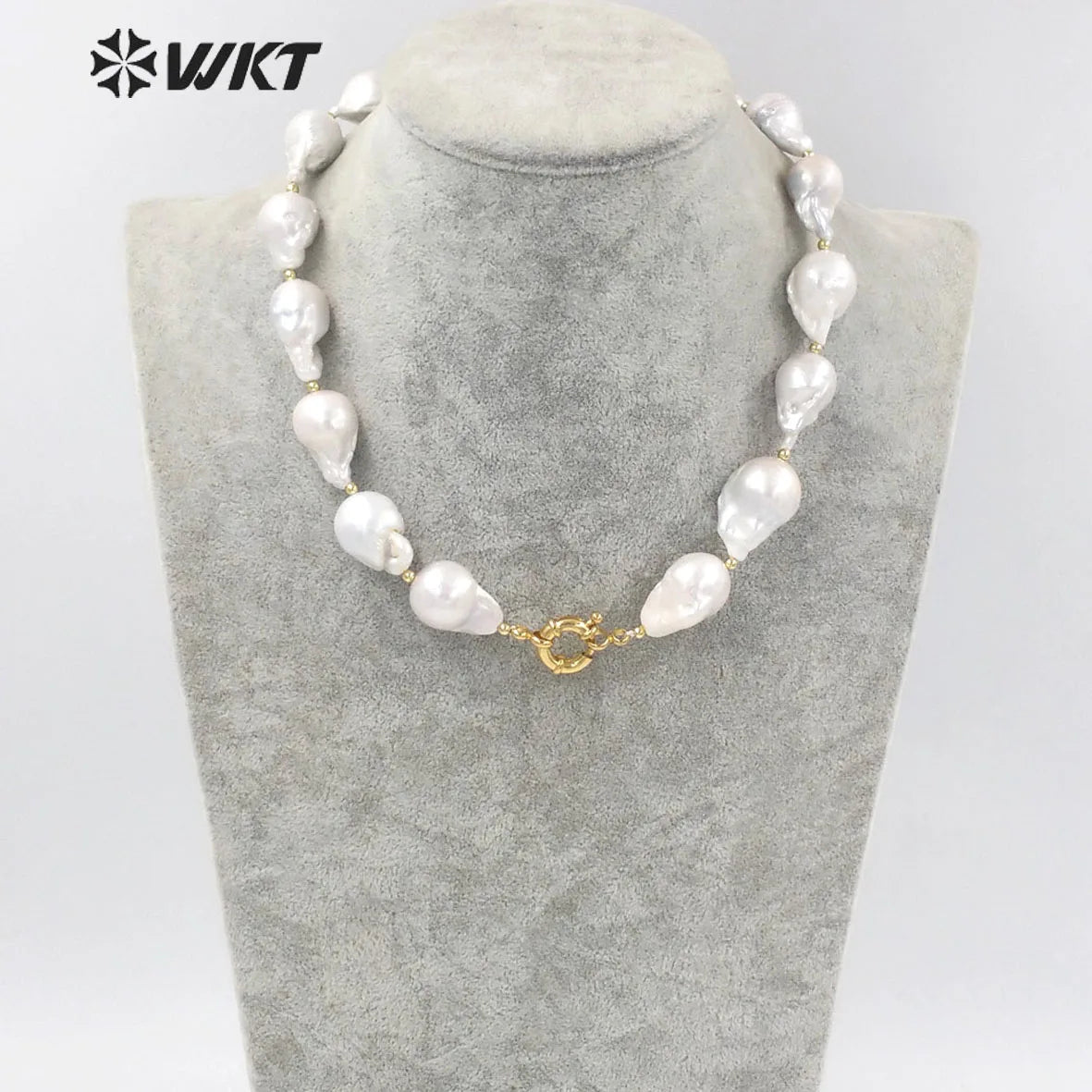 WT-JN184 WKT 2022 New Sale Baroque Pearl Pendant Necklace Exquisite Pendant Necklace Wedding Party Necklace Jewelry