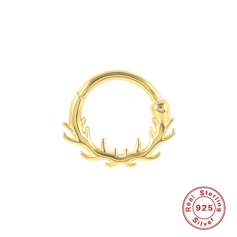 AIDE Customized 100% Real Soild K Gold Fine Earring necklace ring DIY Charms Fit for Hoop Earrings Jewelry