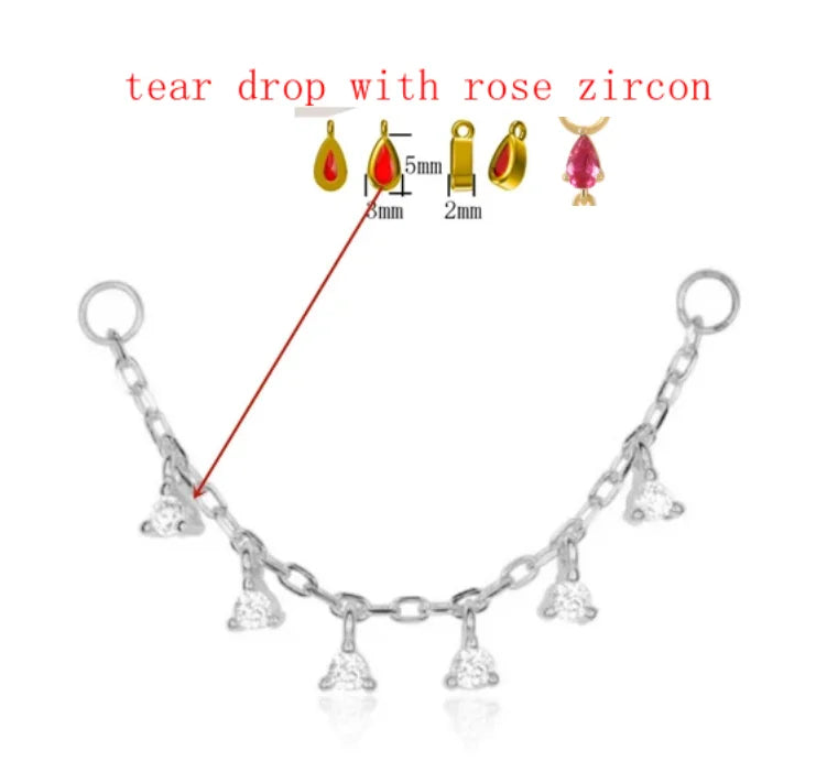 AIDE Customized 100% Real Soild K Gold Fine Earring necklace ring DIY Charms Fit for Hoop Earrings Jewelry