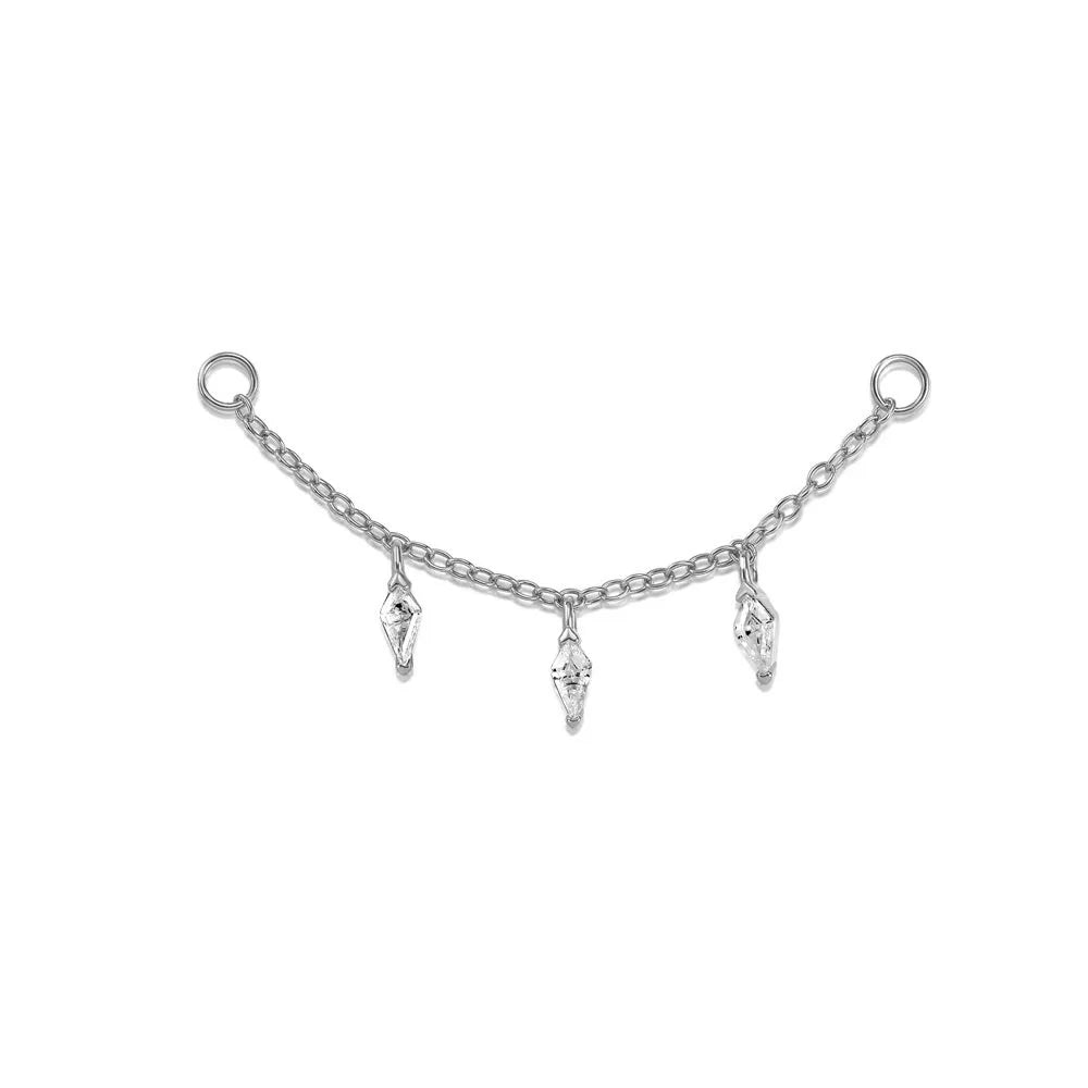 AIDE Customized 100% Real Soild K Gold Fine Earring necklace ring DIY Charms Fit for Hoop Earrings Jewelry