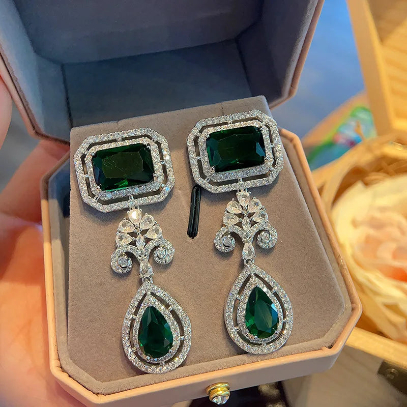 Bilincolor  Exquisite Cubic Zircon Earrings for Women