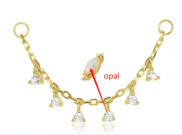 AIDE Customized 100% Real Soild K Gold Fine Earring necklace ring DIY Charms Fit for Hoop Earrings Jewelry