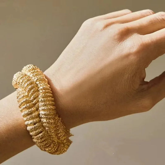 Spanish niche open bracelet retro design high-grade sense of fine heavy industry star with the same bracelet jewelry