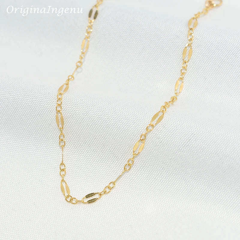 14K Gold Filled Chain Bracelet Handmade Jewelry Boho Charms Bracelets Vintage Anklets for Women Bridesmaid Gift Women Jewelry